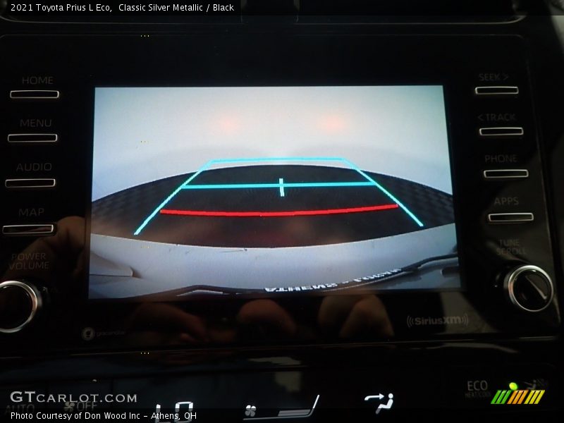 Classic Silver Metallic / Black 2021 Toyota Prius L Eco