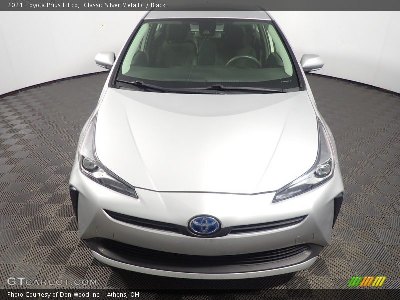 Classic Silver Metallic / Black 2021 Toyota Prius L Eco