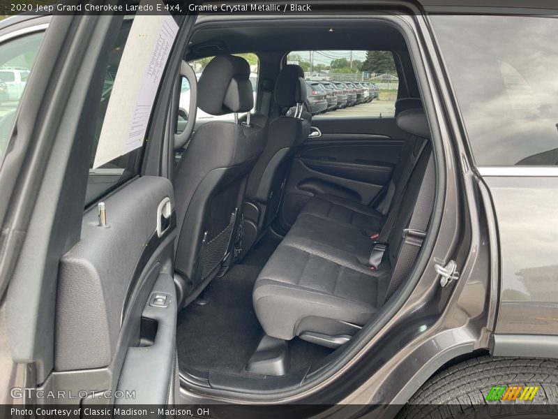 Rear Seat of 2020 Grand Cherokee Laredo E 4x4