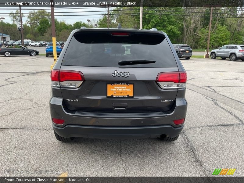 Granite Crystal Metallic / Black 2020 Jeep Grand Cherokee Laredo E 4x4