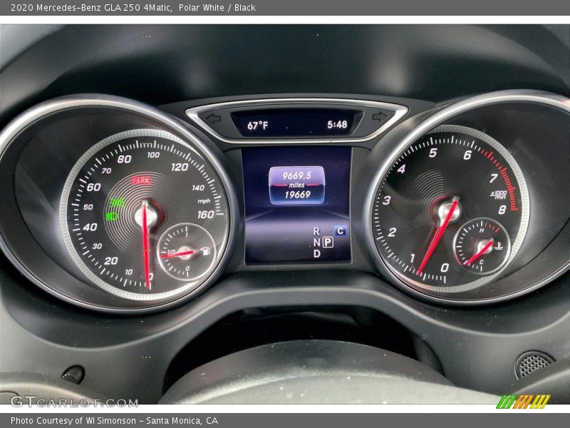 Polar White / Black 2020 Mercedes-Benz GLA 250 4Matic