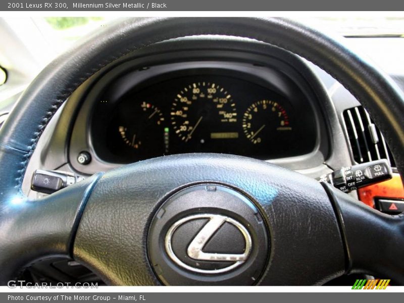 Millennium Silver Metallic / Black 2001 Lexus RX 300