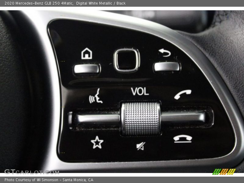 Digital White Metallic / Black 2020 Mercedes-Benz GLB 250 4Matic