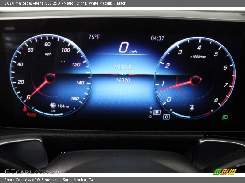 Digital White Metallic / Black 2020 Mercedes-Benz GLB 250 4Matic