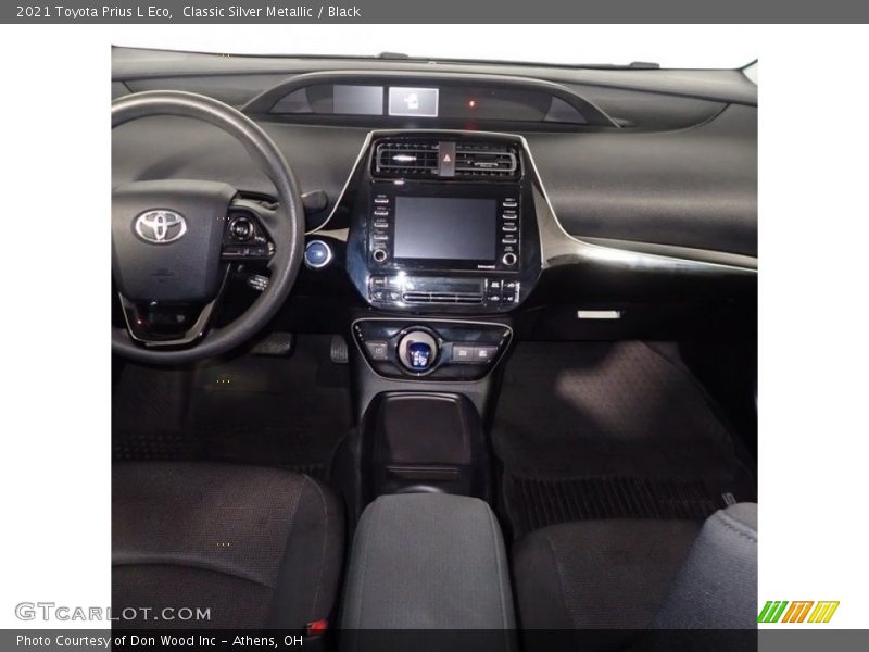 Controls of 2021 Prius L Eco