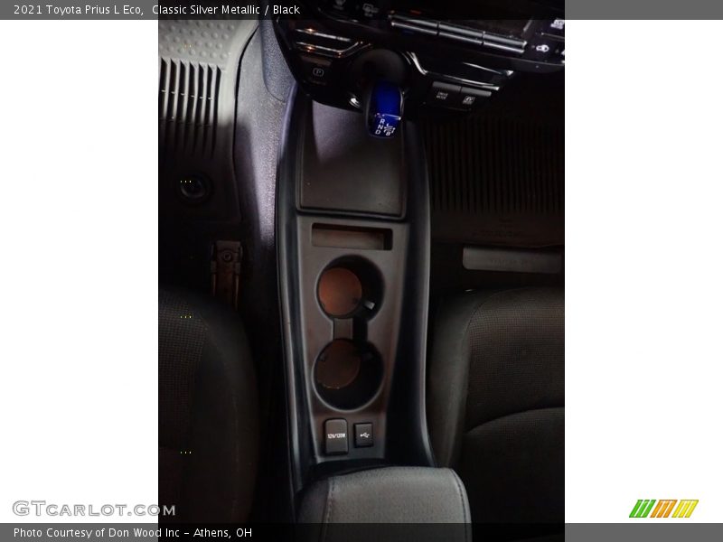 Classic Silver Metallic / Black 2021 Toyota Prius L Eco
