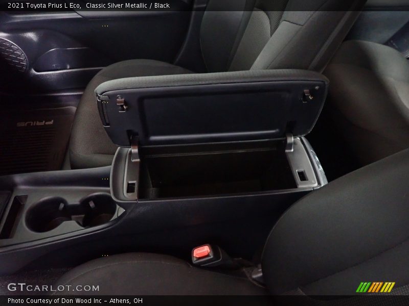 Classic Silver Metallic / Black 2021 Toyota Prius L Eco