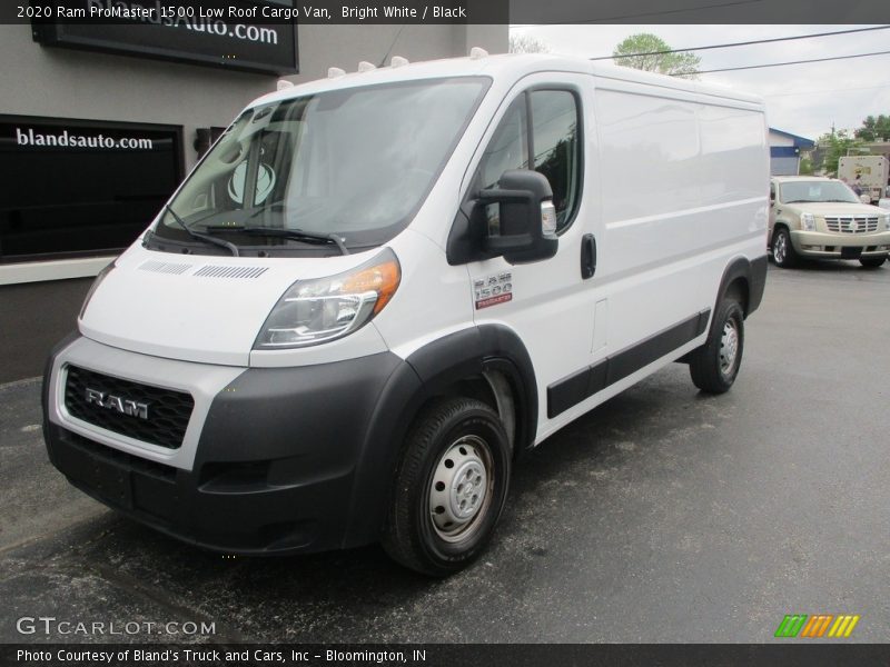 Bright White / Black 2020 Ram ProMaster 1500 Low Roof Cargo Van