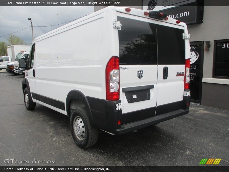 Bright White / Black 2020 Ram ProMaster 1500 Low Roof Cargo Van