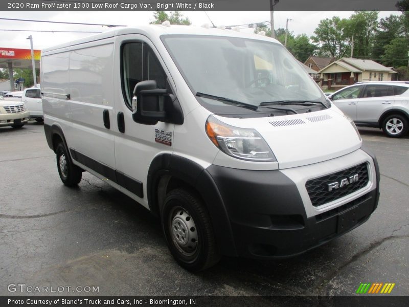 Bright White / Black 2020 Ram ProMaster 1500 Low Roof Cargo Van