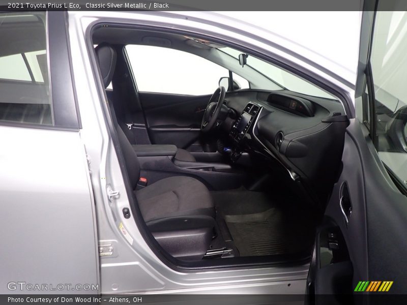 Classic Silver Metallic / Black 2021 Toyota Prius L Eco