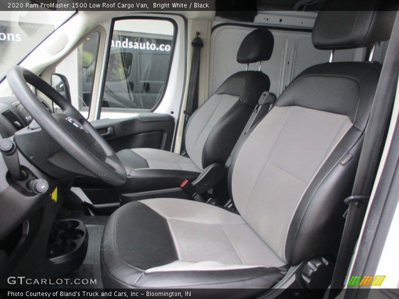 Bright White / Black 2020 Ram ProMaster 1500 Low Roof Cargo Van