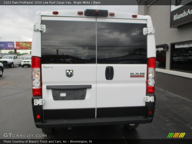 Bright White / Black 2020 Ram ProMaster 1500 Low Roof Cargo Van