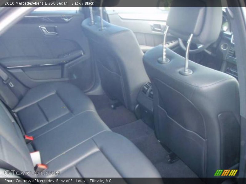 Black / Black 2010 Mercedes-Benz E 350 Sedan