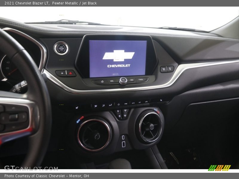 Pewter Metallic / Jet Black 2021 Chevrolet Blazer LT