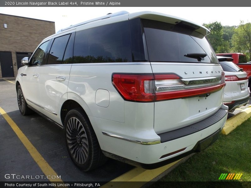 Pristine White / Alpine 2020 Lincoln Navigator Black Label 4x4