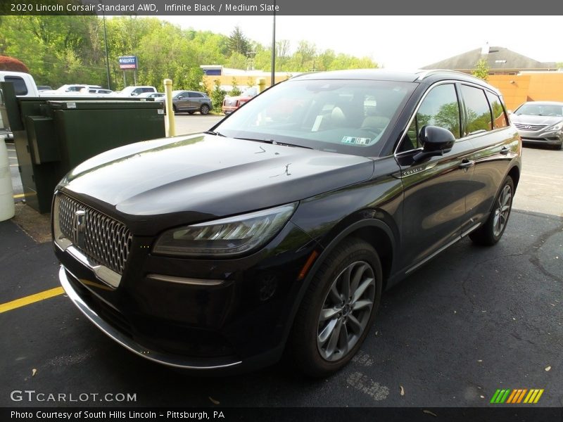 Infinite Black / Medium Slate 2020 Lincoln Corsair Standard AWD