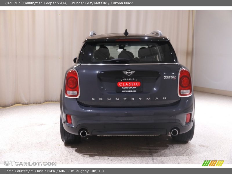 Thunder Gray Metallic / Carbon Black 2020 Mini Countryman Cooper S All4