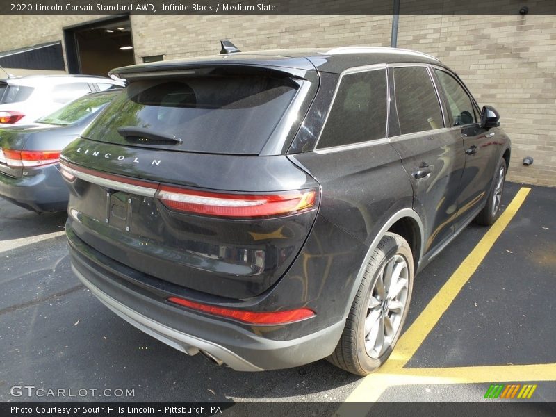 Infinite Black / Medium Slate 2020 Lincoln Corsair Standard AWD