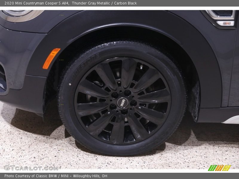 Thunder Gray Metallic / Carbon Black 2020 Mini Countryman Cooper S All4