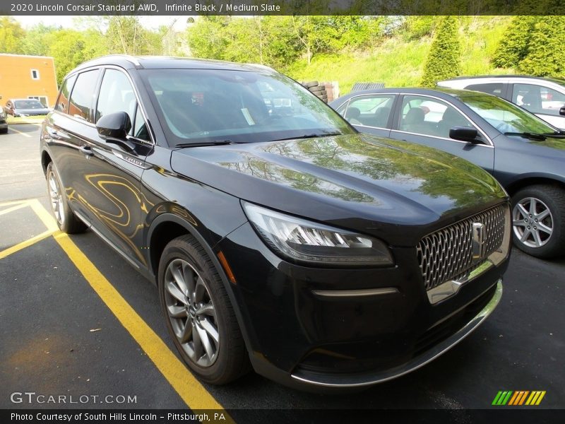 Infinite Black / Medium Slate 2020 Lincoln Corsair Standard AWD