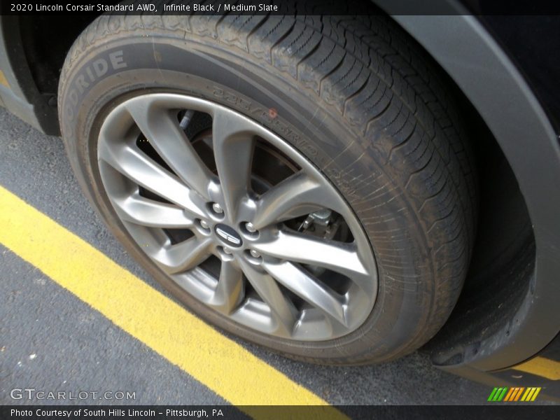 Infinite Black / Medium Slate 2020 Lincoln Corsair Standard AWD