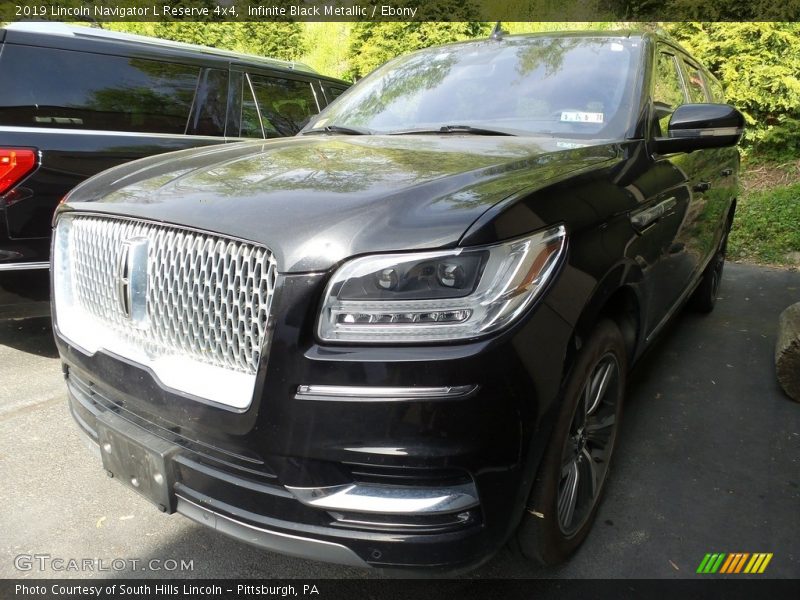 Infinite Black Metallic / Ebony 2019 Lincoln Navigator L Reserve 4x4