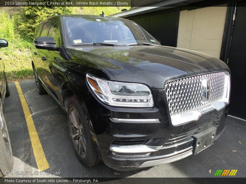 Infinite Black Metallic / Ebony 2019 Lincoln Navigator L Reserve 4x4