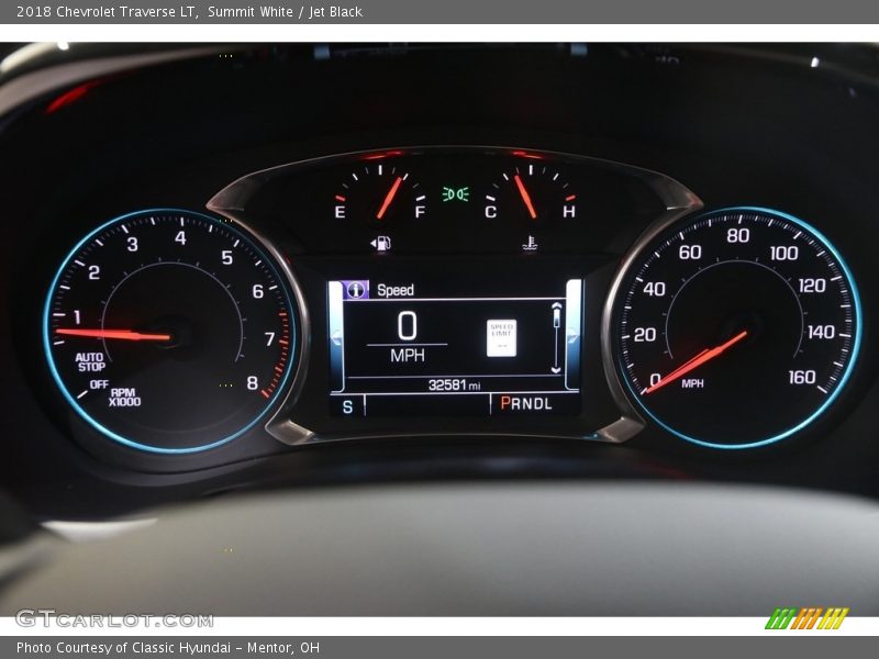  2018 Traverse LT LT Gauges