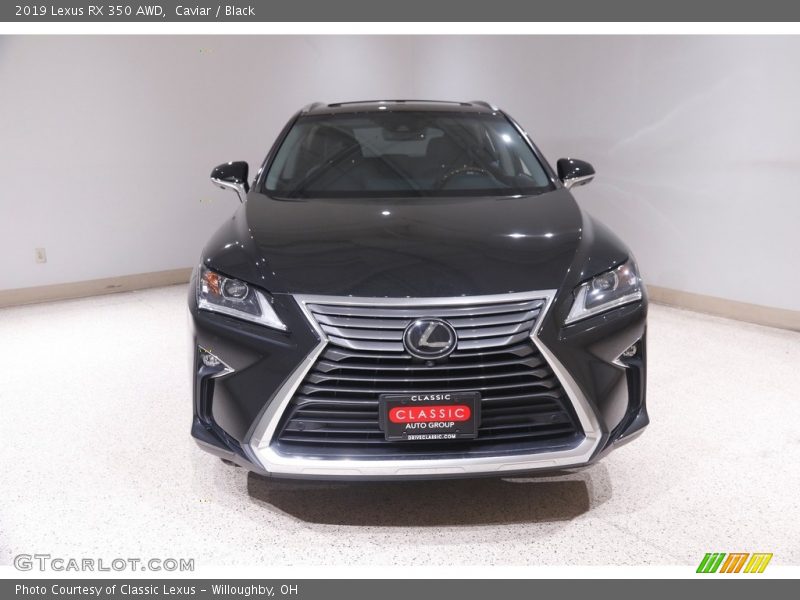 Caviar / Black 2019 Lexus RX 350 AWD