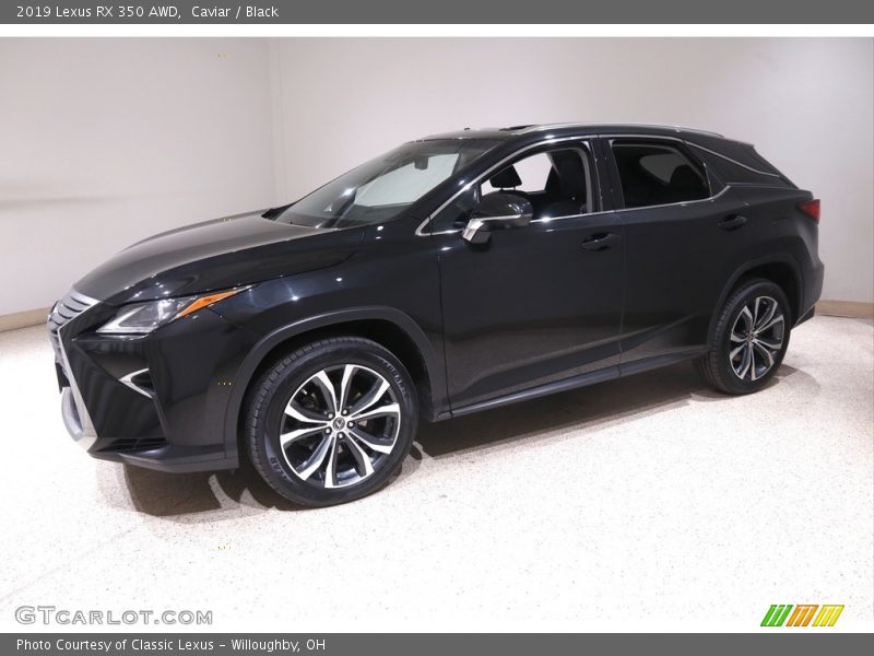 Caviar / Black 2019 Lexus RX 350 AWD