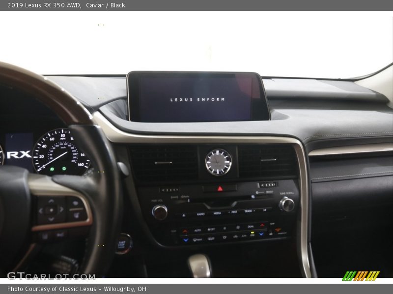 Caviar / Black 2019 Lexus RX 350 AWD