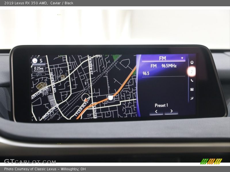 Caviar / Black 2019 Lexus RX 350 AWD