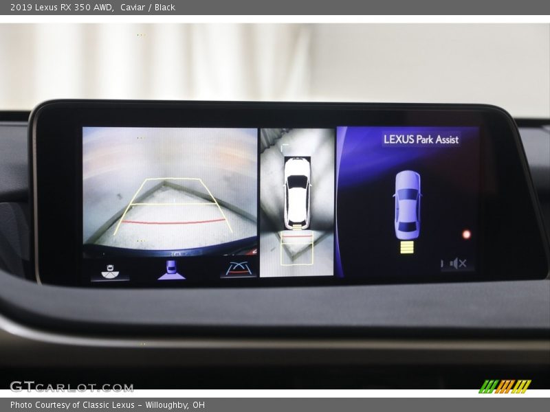 Caviar / Black 2019 Lexus RX 350 AWD