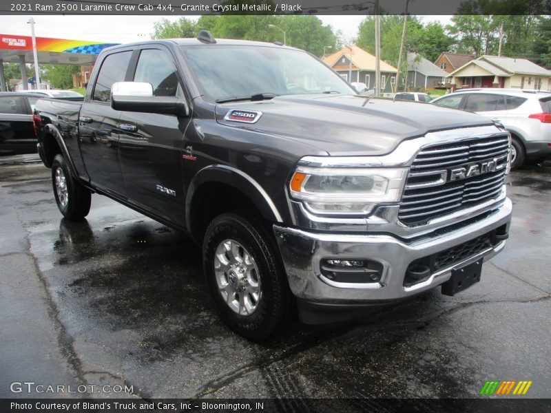 Granite Crystal Metallic / Black 2021 Ram 2500 Laramie Crew Cab 4x4