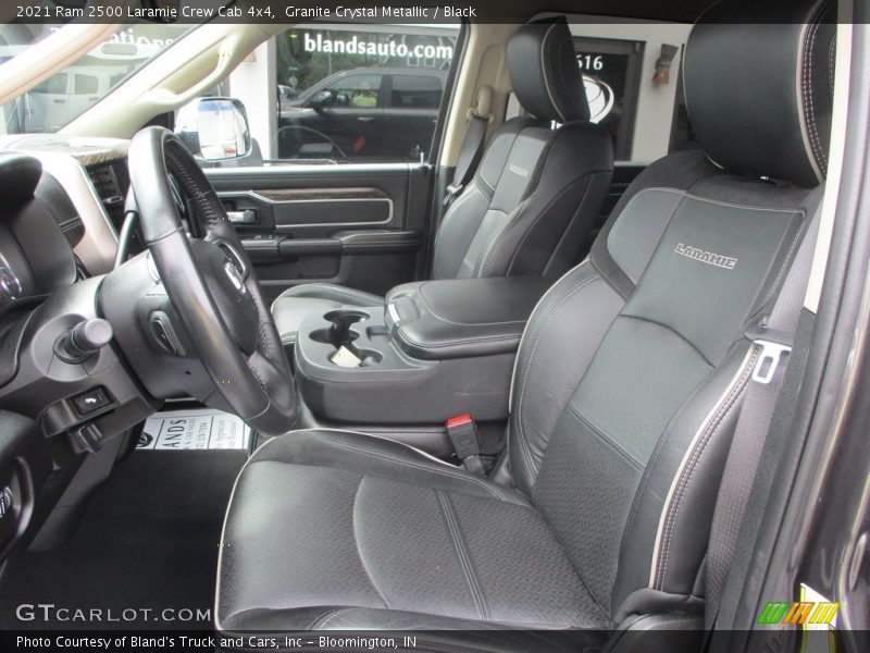 Granite Crystal Metallic / Black 2021 Ram 2500 Laramie Crew Cab 4x4