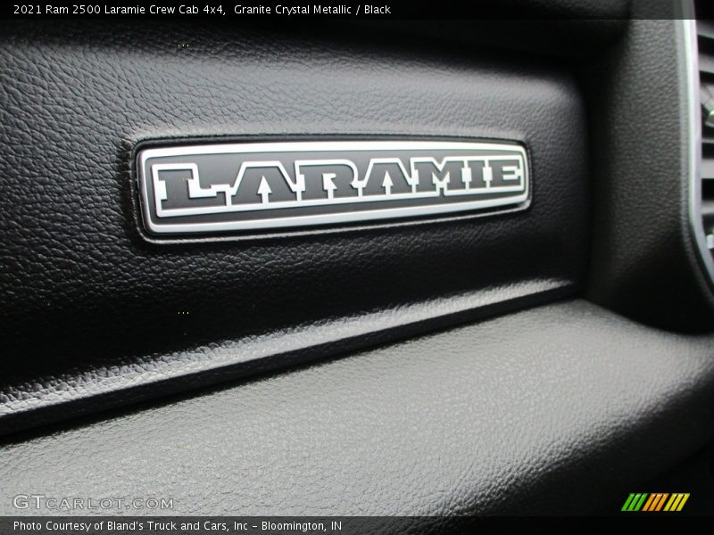 Granite Crystal Metallic / Black 2021 Ram 2500 Laramie Crew Cab 4x4