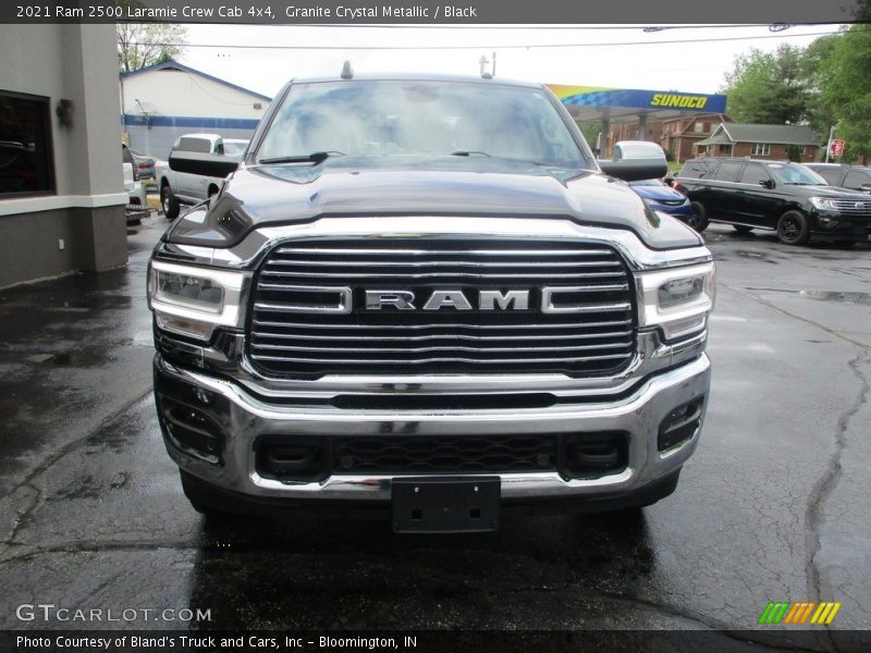 Granite Crystal Metallic / Black 2021 Ram 2500 Laramie Crew Cab 4x4