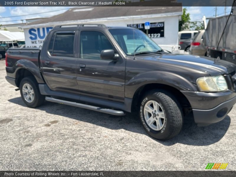 Black Clearcoat / Medium Pebble 2005 Ford Explorer Sport Trac XLT