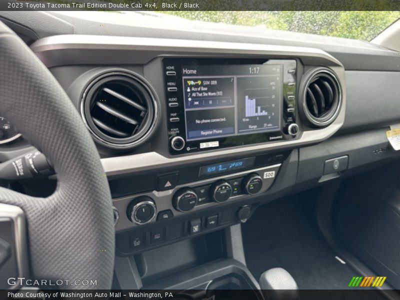 Dashboard of 2023 Tacoma Trail Edition Double Cab 4x4
