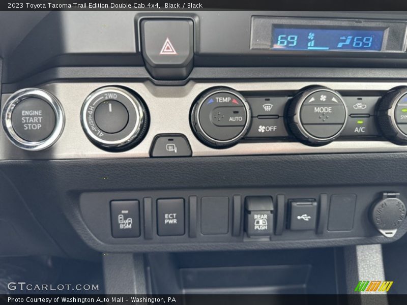 Controls of 2023 Tacoma Trail Edition Double Cab 4x4