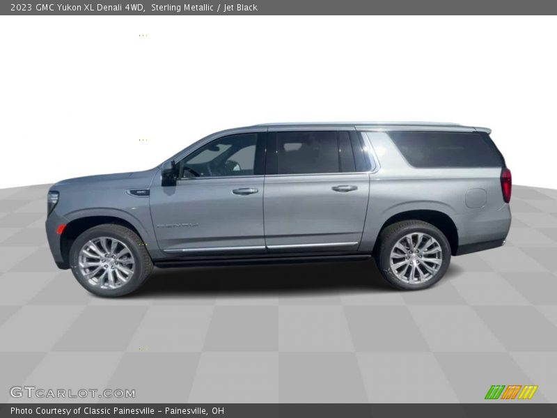 Sterling Metallic / Jet Black 2023 GMC Yukon XL Denali 4WD
