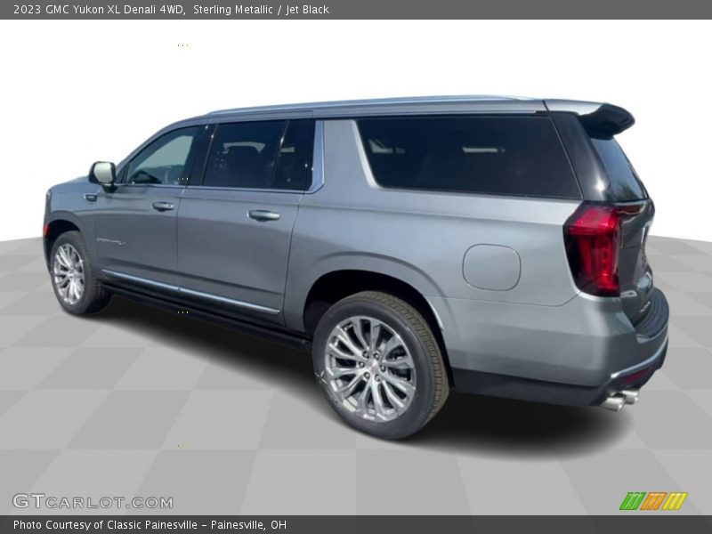 Sterling Metallic / Jet Black 2023 GMC Yukon XL Denali 4WD