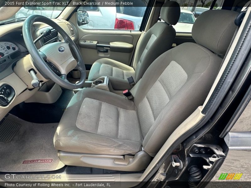 Black Clearcoat / Medium Pebble 2005 Ford Explorer Sport Trac XLT