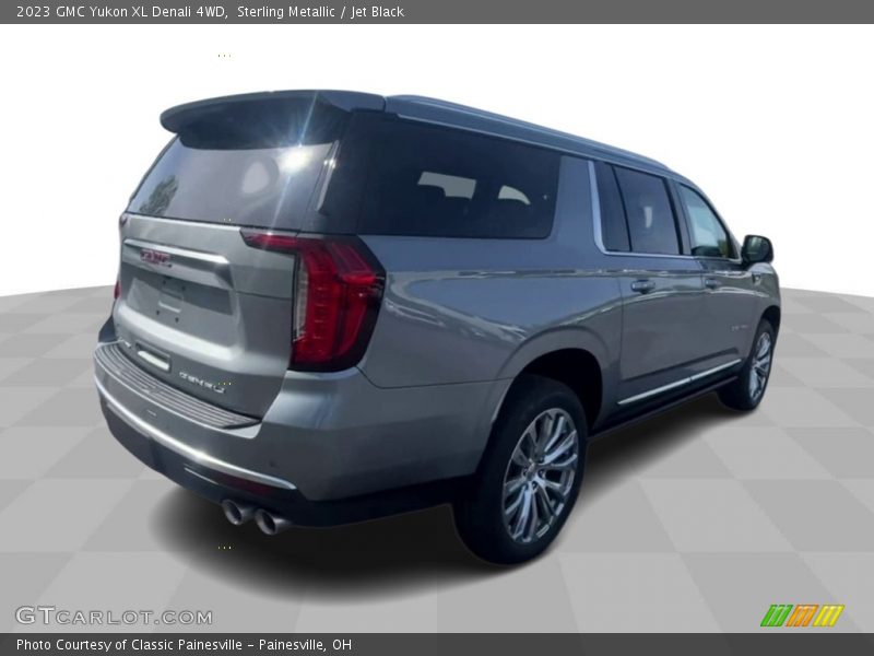 Sterling Metallic / Jet Black 2023 GMC Yukon XL Denali 4WD