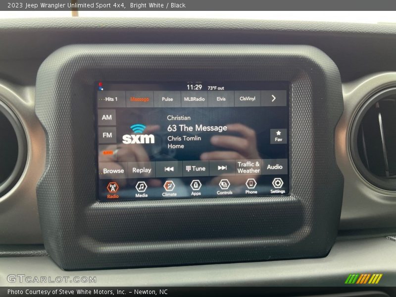 Controls of 2023 Wrangler Unlimited Sport 4x4
