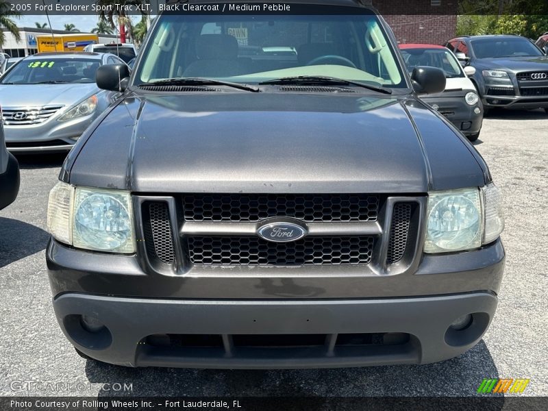 Black Clearcoat / Medium Pebble 2005 Ford Explorer Sport Trac XLT