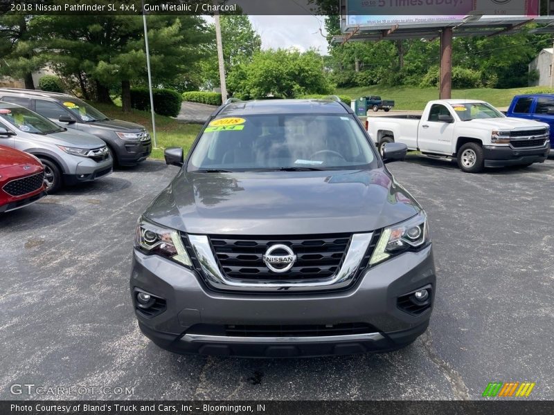 Gun Metallic / Charcoal 2018 Nissan Pathfinder SL 4x4