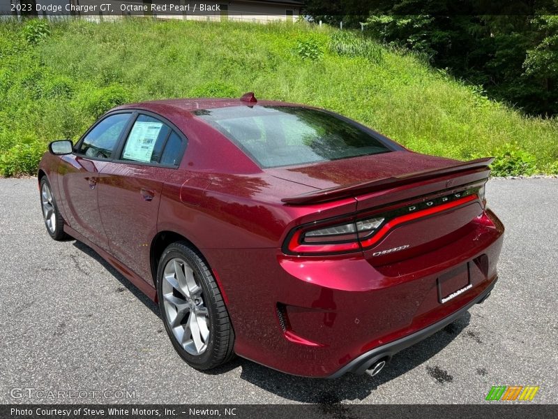 Octane Red Pearl / Black 2023 Dodge Charger GT