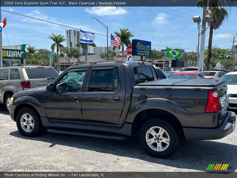 Black Clearcoat / Medium Pebble 2005 Ford Explorer Sport Trac XLT